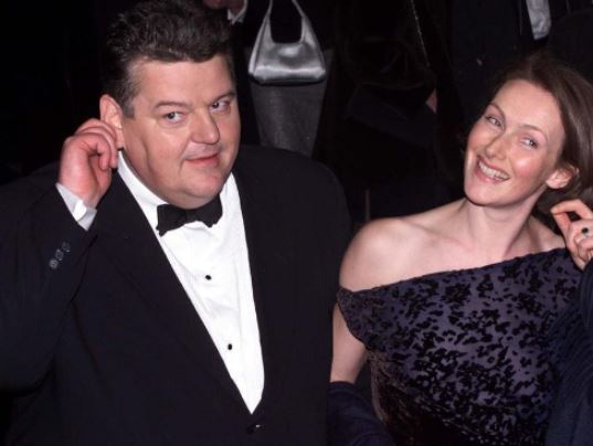 Rhona Gemmell and Robbie Coltrane dated for a decade before getting married in 1999